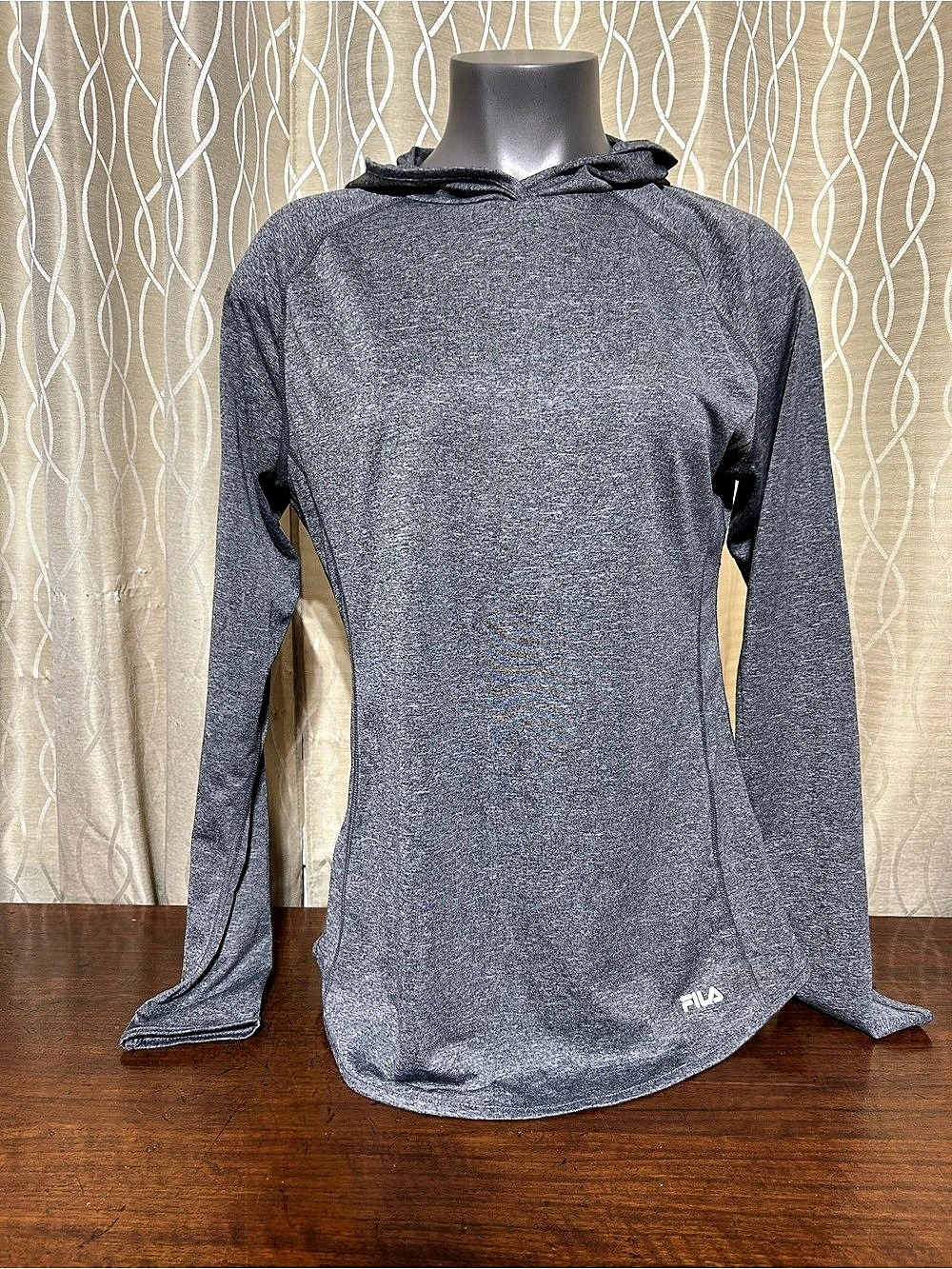 FILA Gray Hoodie Size Large Like New